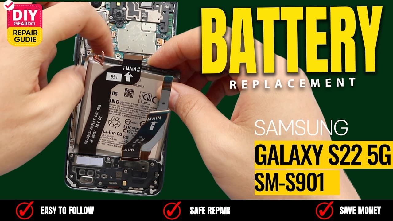 Samsung Galaxy S22 Battery Replacement | Fix Battery Draining Easily