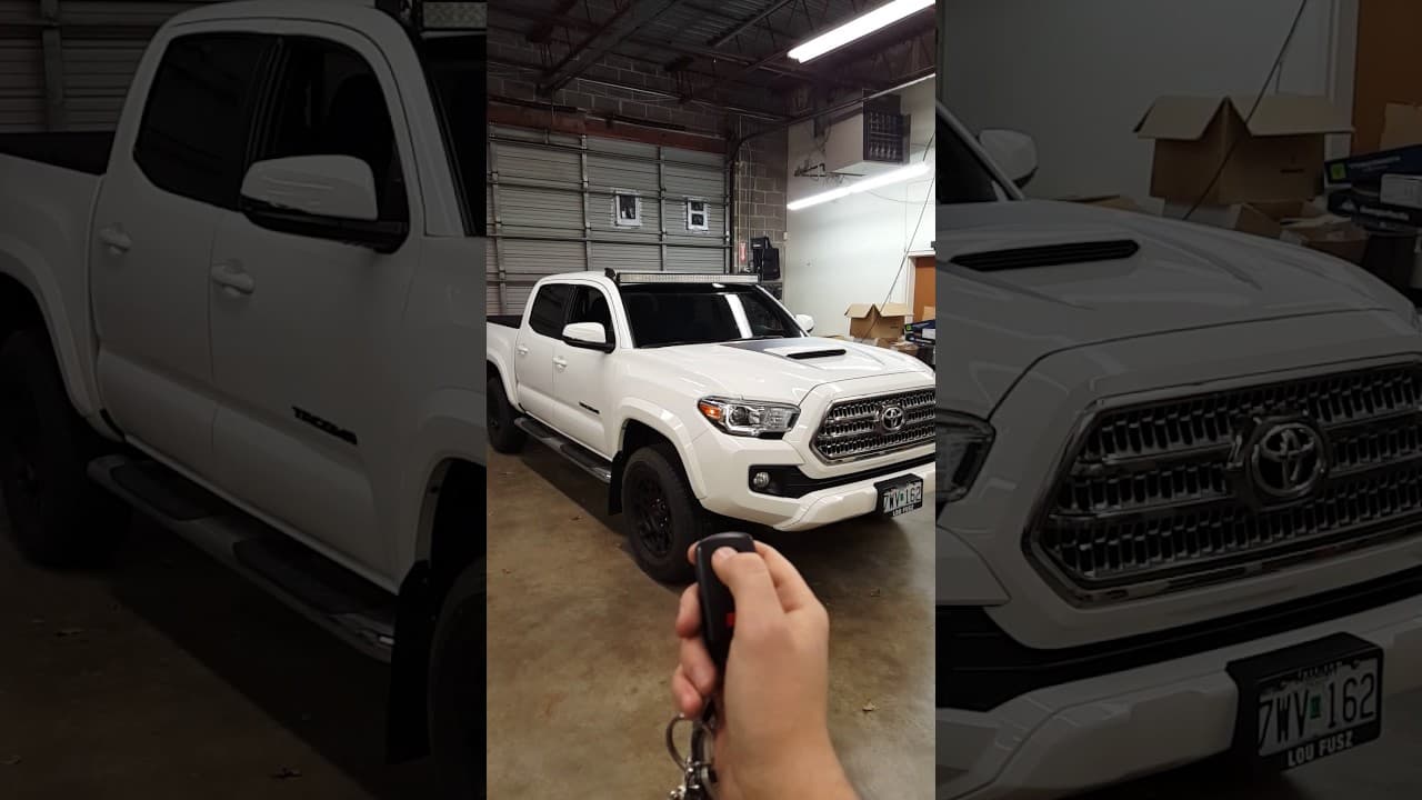 2016 Tacoma Remote Start