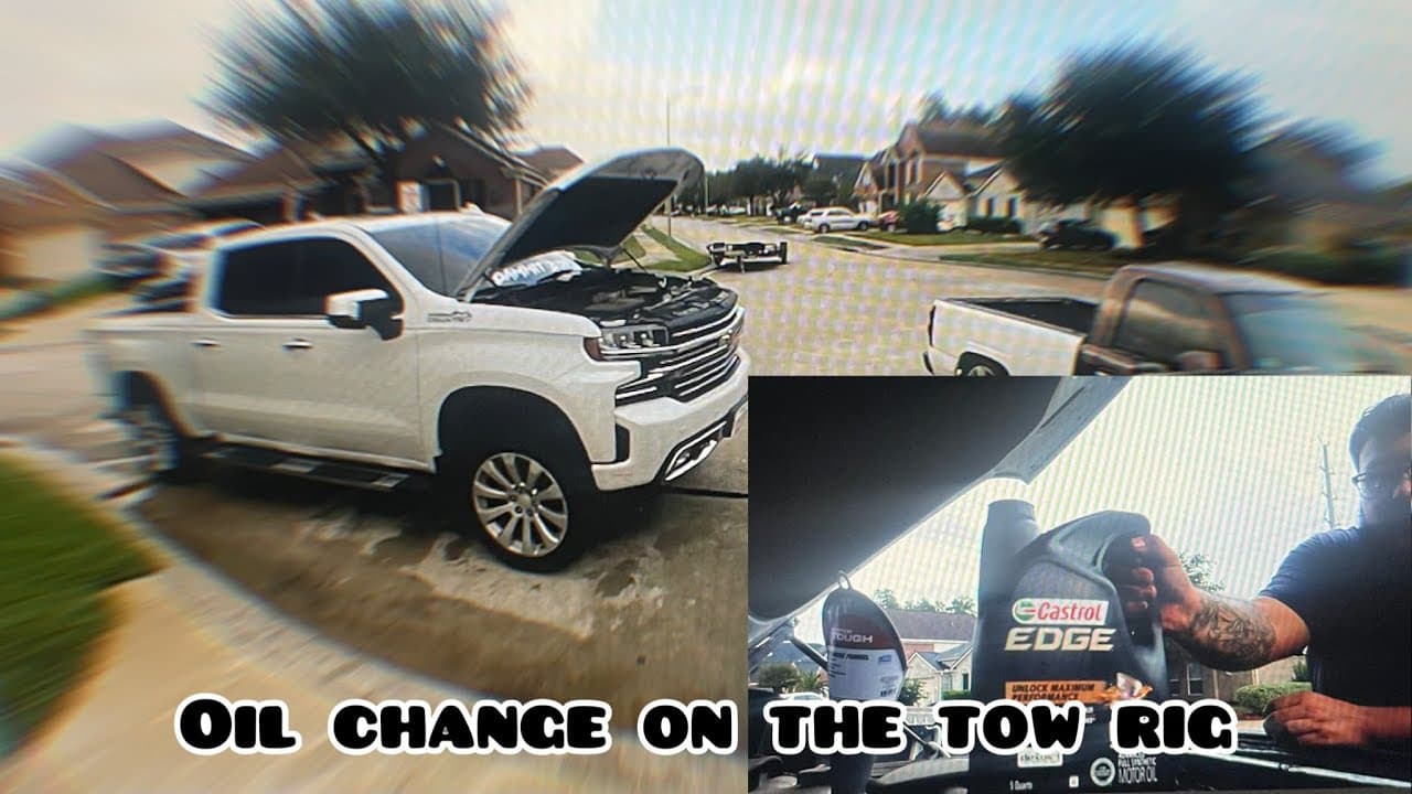 2019 CHEVROLET SILVERADO HIGH COUNTRY OIL CHANGE HOW TO 101 (DIY) ! !
