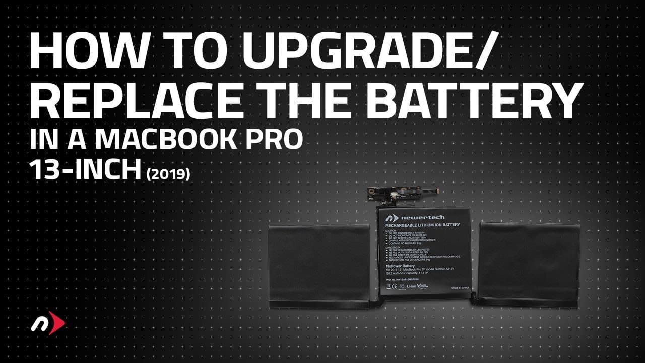 How to Upgrade/Replace the Battery in a MacBook Pro 13-inch (2019) MacBookPro 15,4