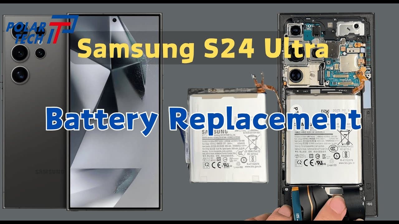 Samsung Galaxy S24 Ultra Battery Replacement | Easy Step-by-Step DIY Guide