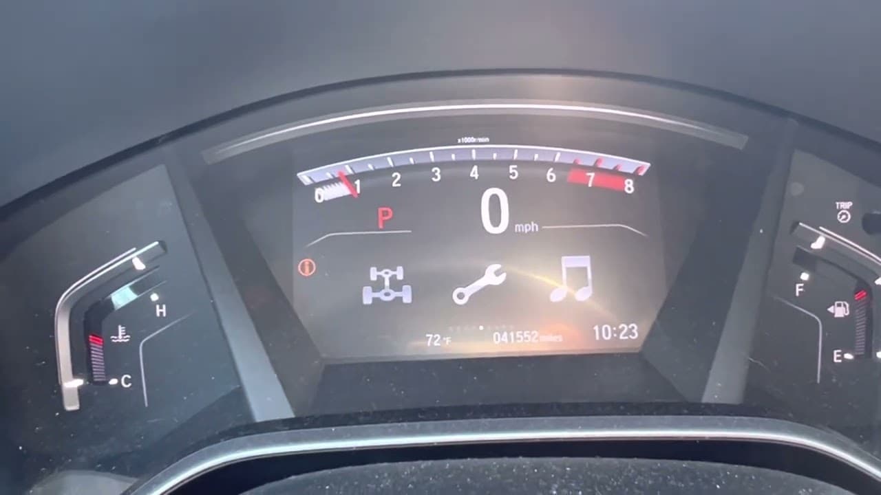 2019 Honda CR-V - Maintenance reset