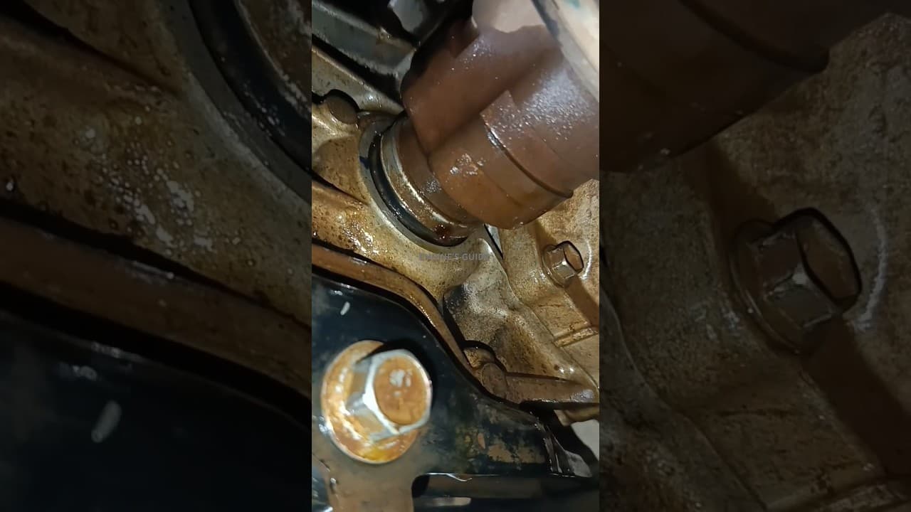 AXLE OIL LEAK AXLE OIL SEAL LEAK DRIVESHAFT SEAL LEAK#axleoilseal#oilleak#car #reel#shorts#mechanic