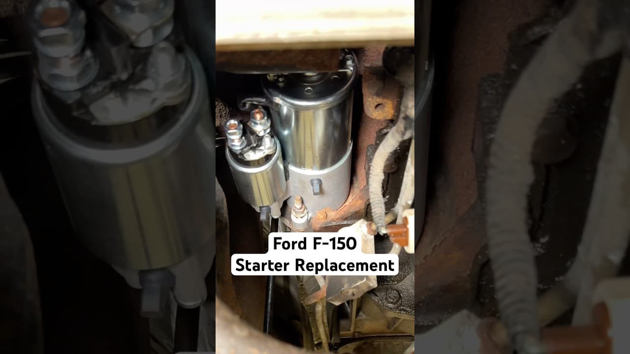 #ad Ford F-150 Starter Replacement with the help of @theNAPAnetwork #NAPApartner #teamNAPA #ford