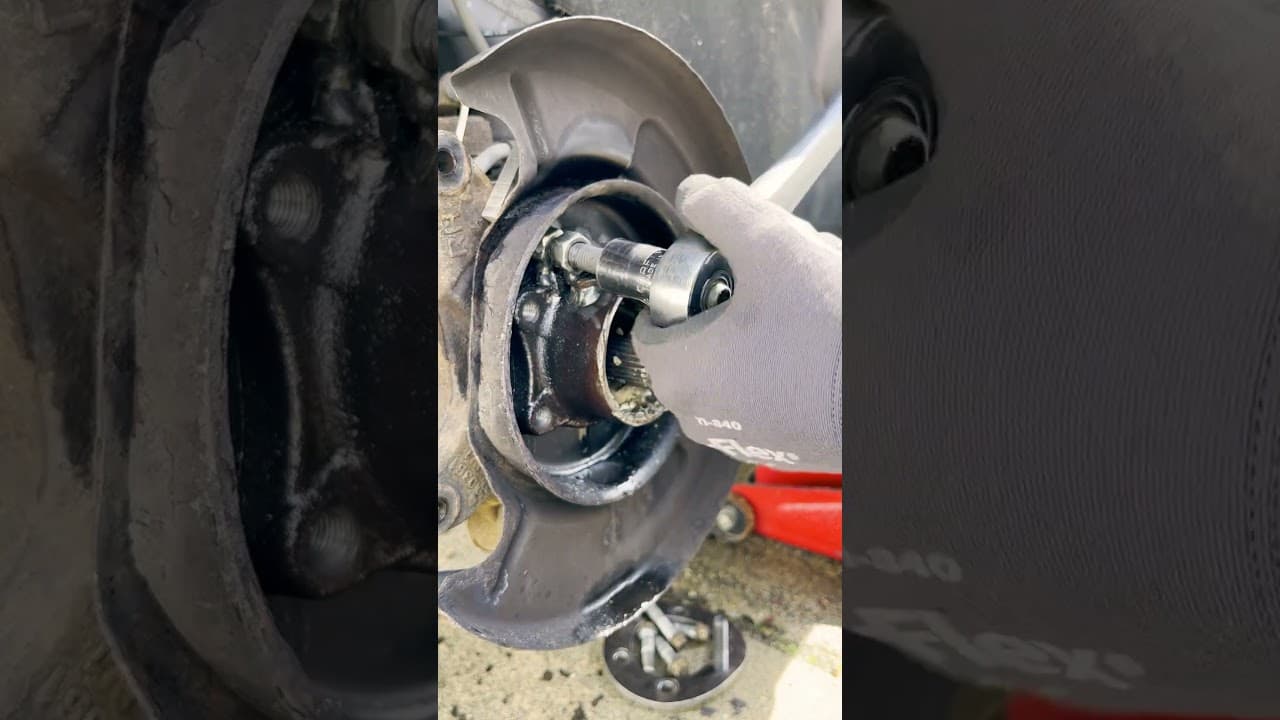 Battle of Subaru wheel bearing