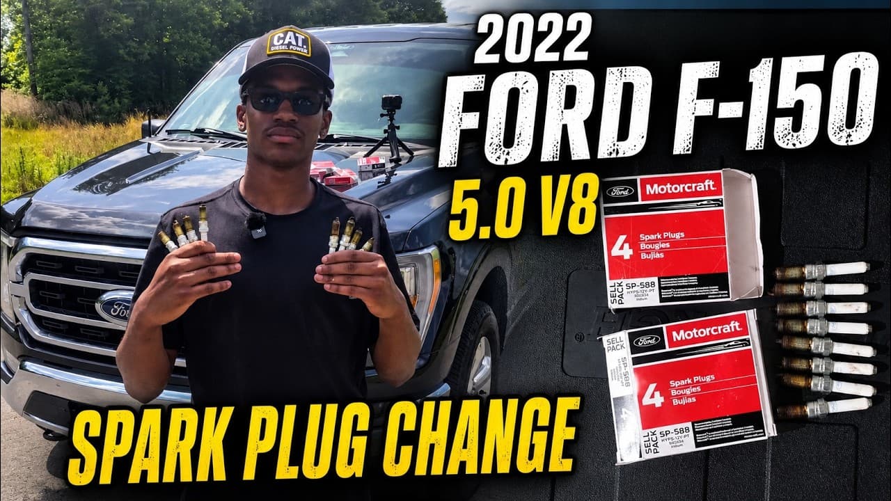 2022 Ford F-150 5.0L Spark Plug Replacement | 70,000 Mile Maintenance (Part 2)
