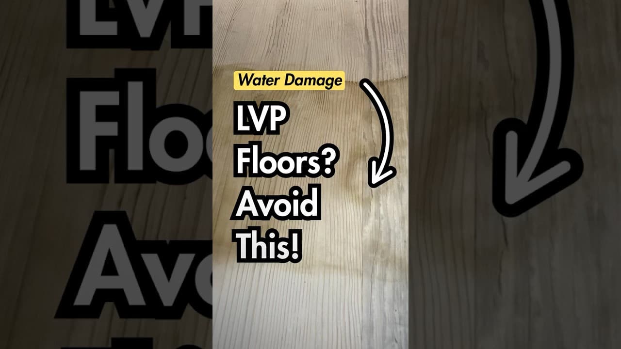 #1 LVP Flooring Mistake That Ruins Your Floors! #shorts