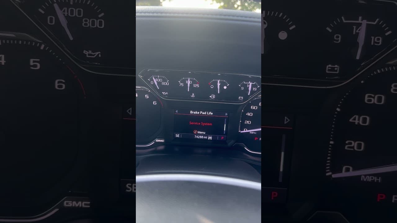21’ gmc sierra brake pad monitor was disabled by seller #fyi #carbuying #gmcsierra1500 #shorts
