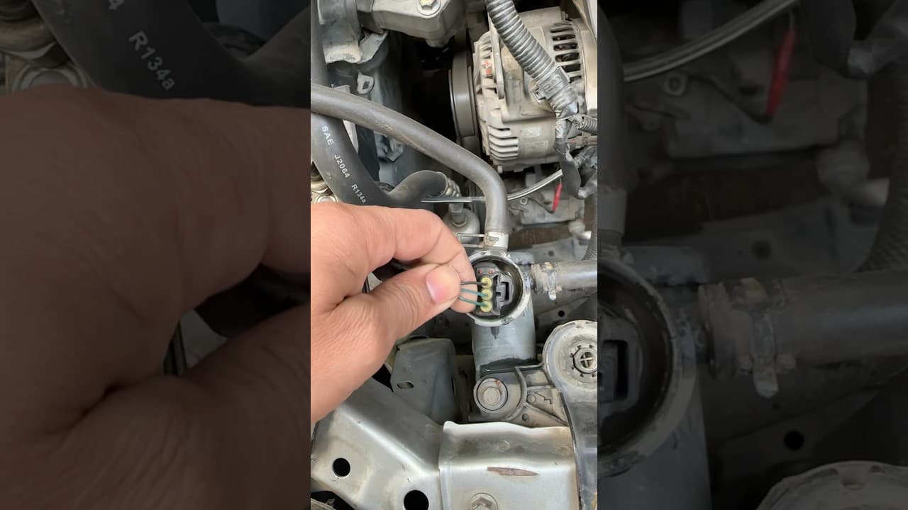 Toyota 3Pin Ac Pressure Switch Bypass Easy #bypass #pressureswitch #short
