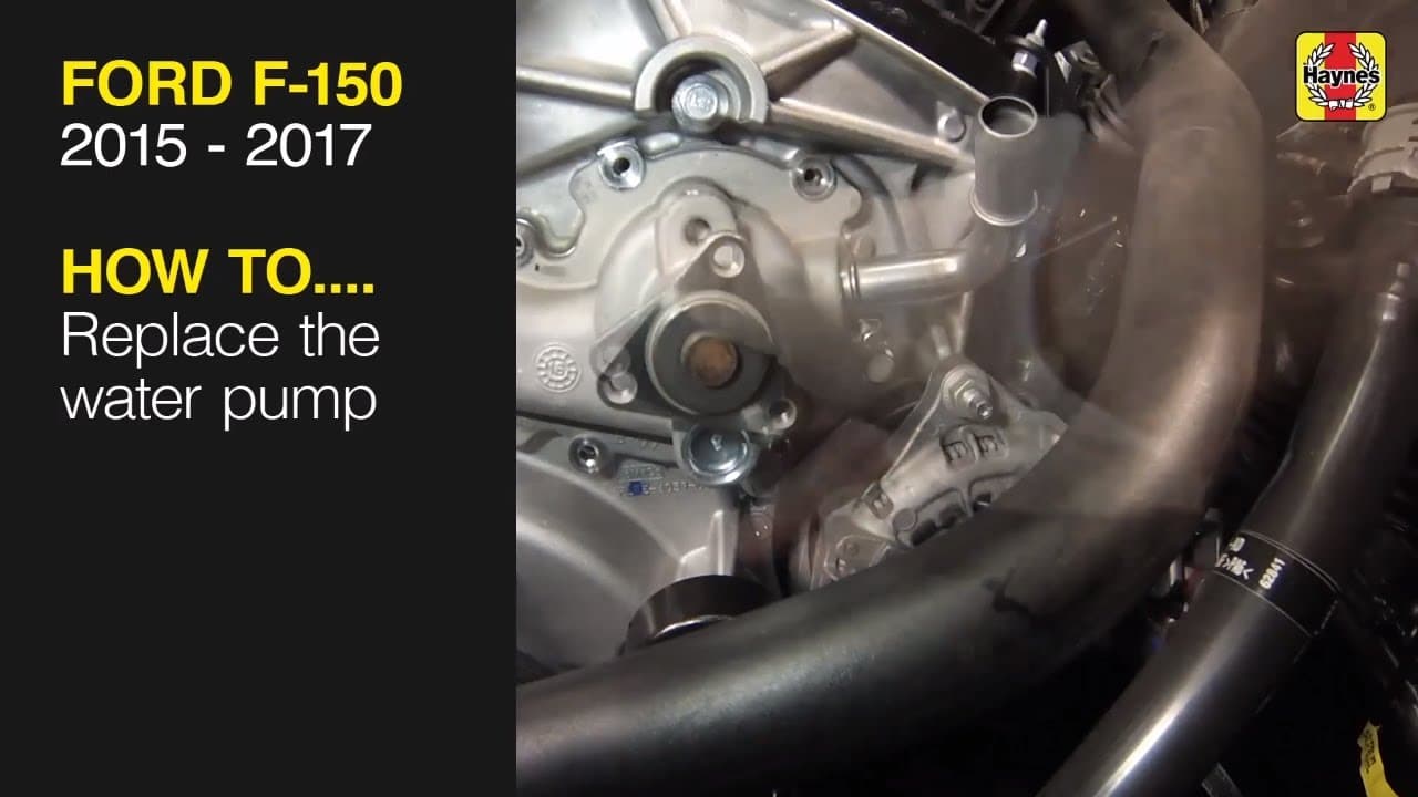 How to Replace the water pump on a Ford F-150 2015 to 2017