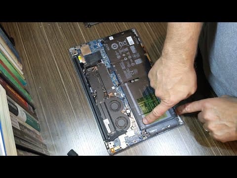 Dell XPS Battery Replacement #DIY