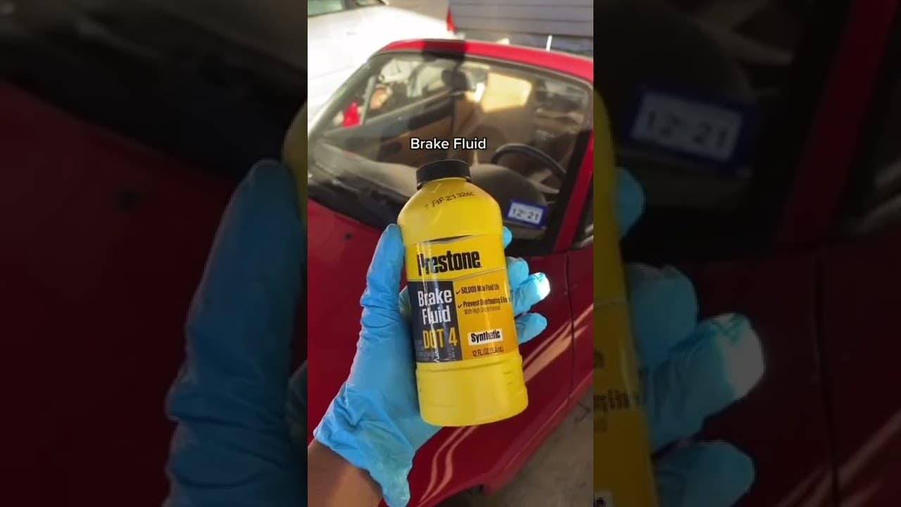 How to Fix a Squishy Brake Pedal (Brake Fluid Change)
