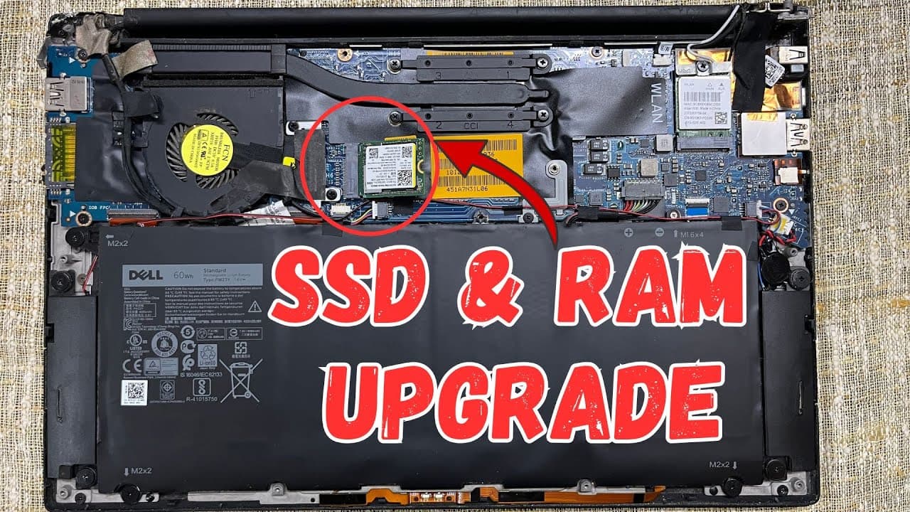 How to Upgrade RAM & SSD in Dell XPS Laptop | Upgrade Disassembly