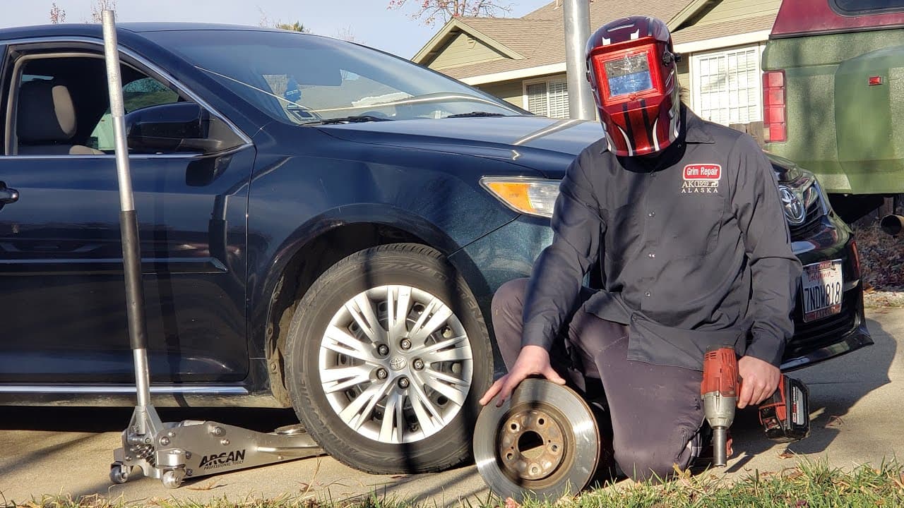 How to Replace Brake Pads and Rotors 2012 - 2017 Toyota Camry
