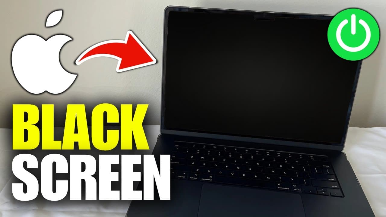 How To Fix MacBook Air Power on But No Display (Black Screen Issue)