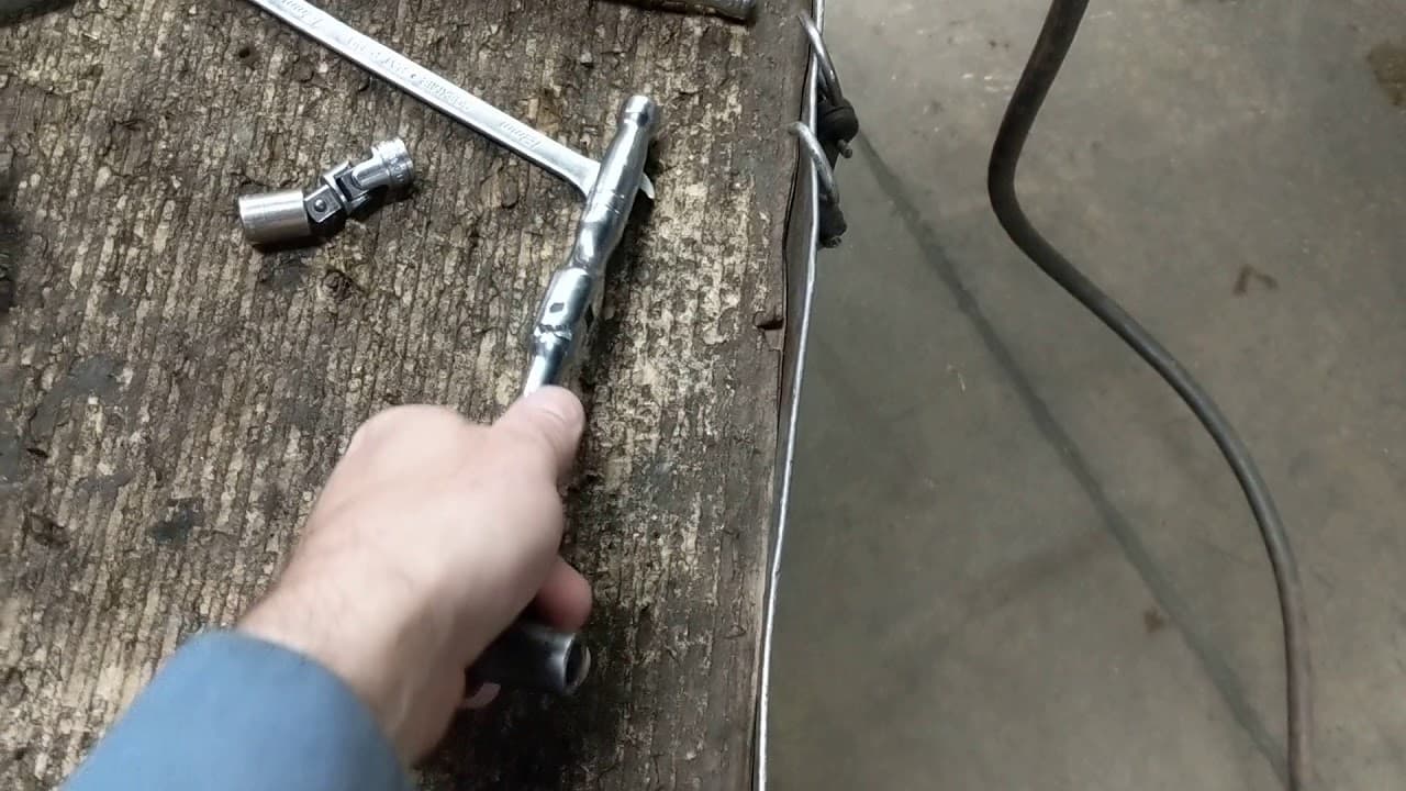 Tacoma AC compressor removal