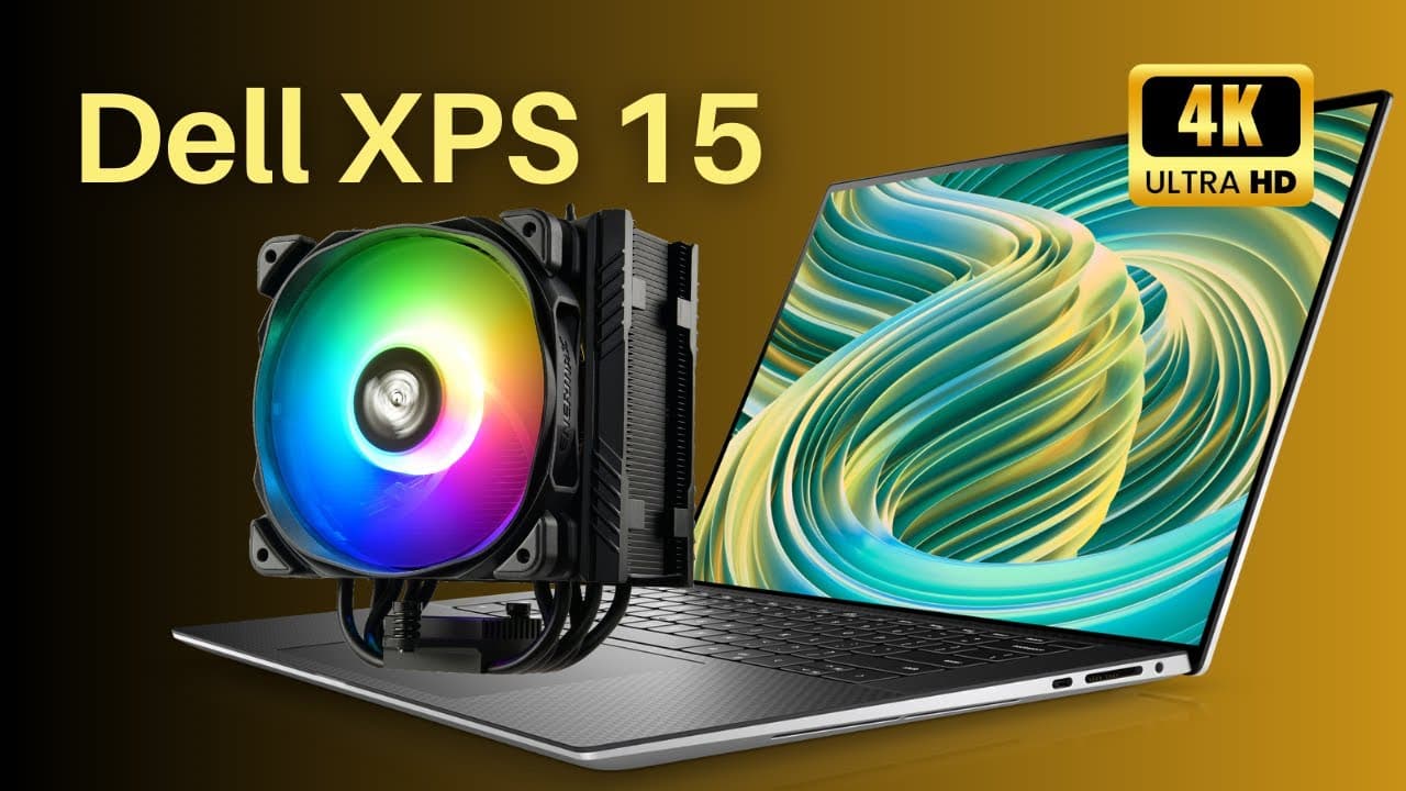 Dell XPS. Fan Cleaning.