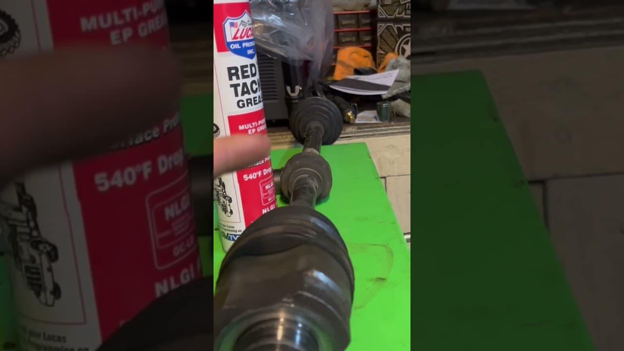 Easy Trick to get your CV Axle in