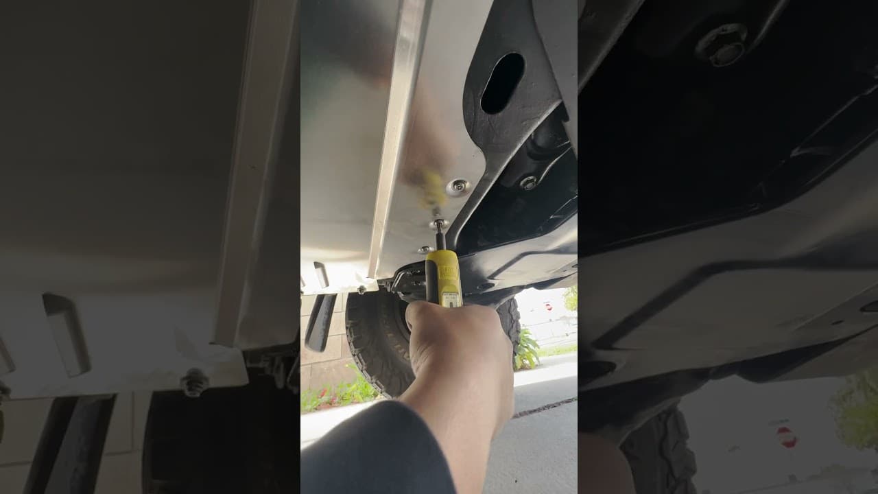 Cat Shield Install - Millercat - 3rd Gen Tacoma Build Part 4 #shorts