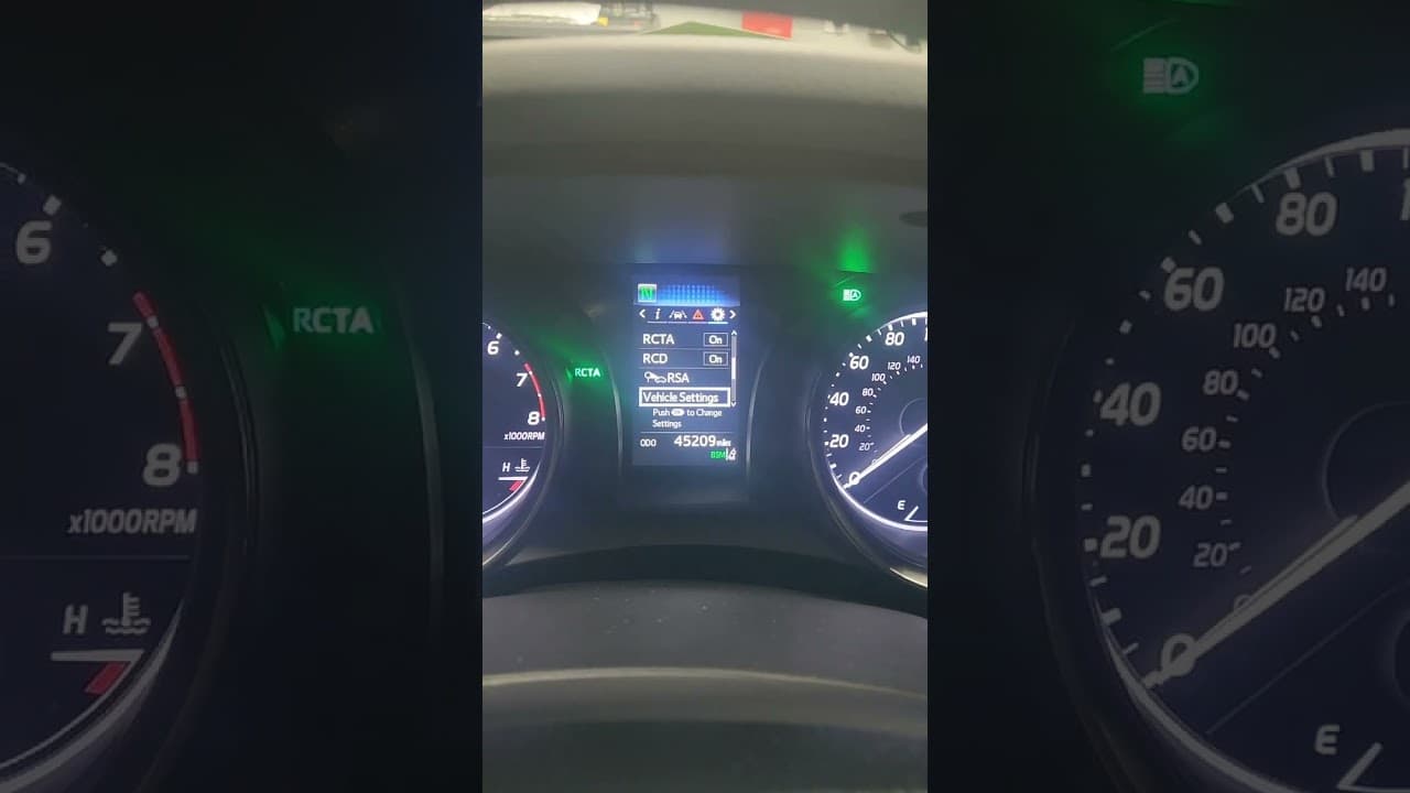 2020 Toyota Camry oil life reset#automobile#oilchange#toyota#camry