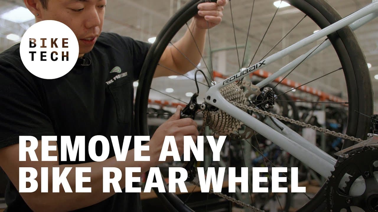 How To Remove the Rear Wheel on a Bike | Bike Tech | The Pro's Closet