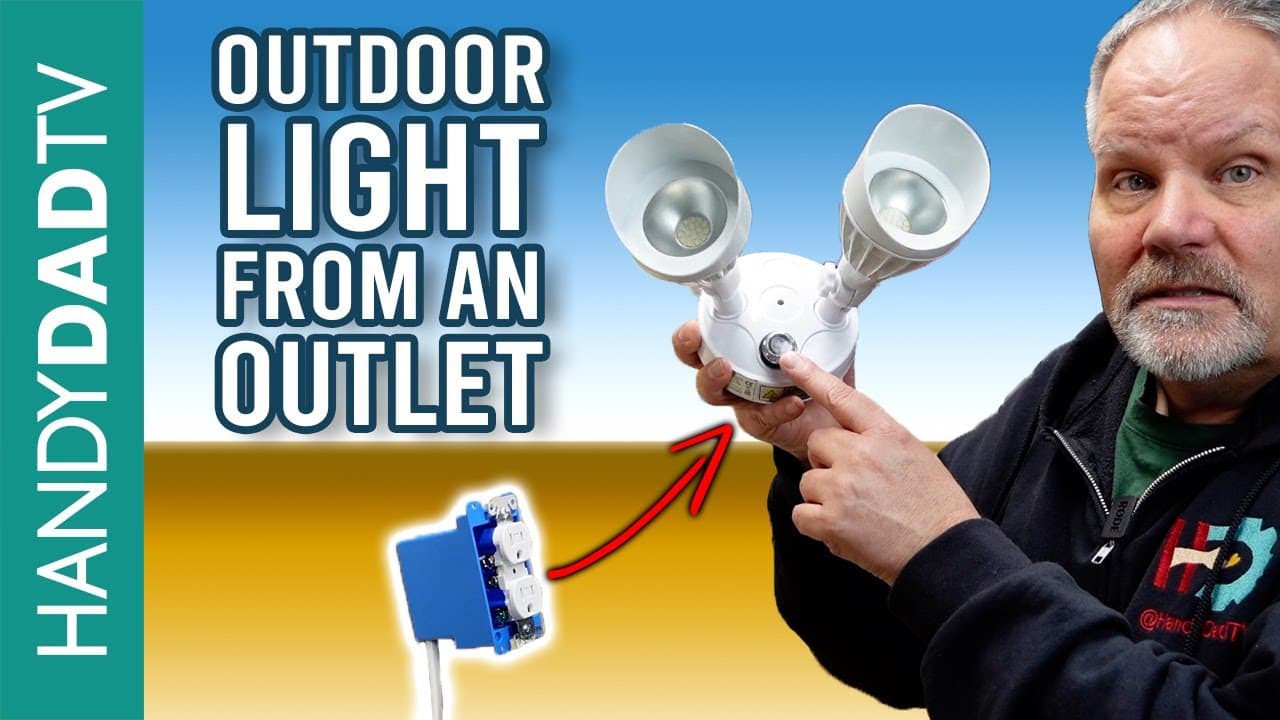How to add an Outdoor Light from Outlet
