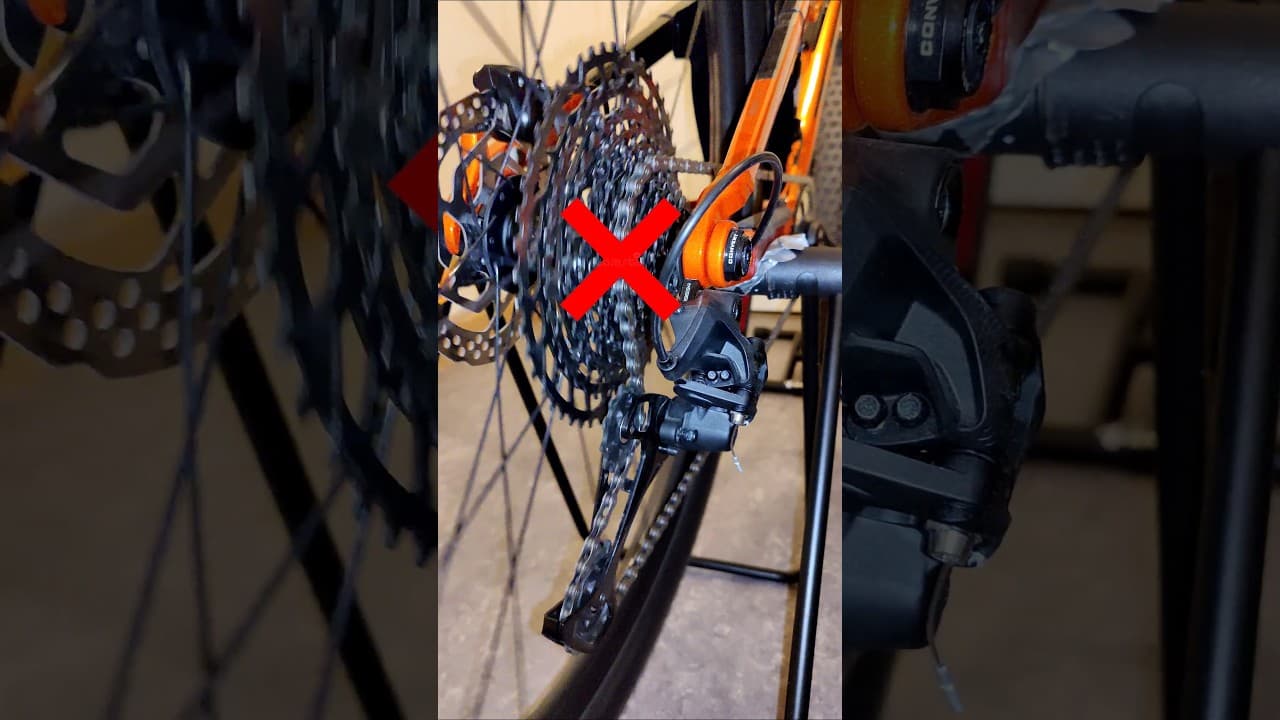 Try this first on your misaligned gear #mtb