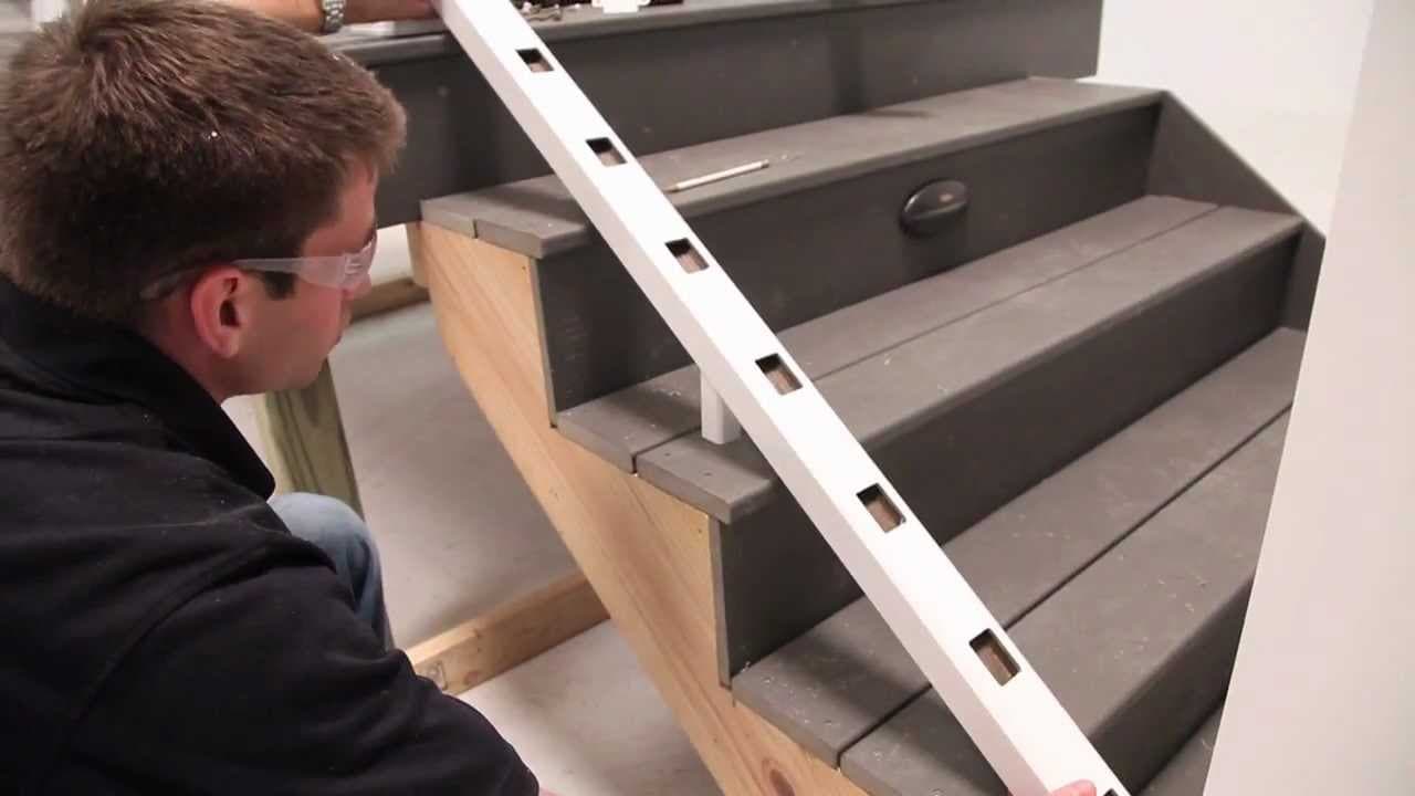 TimberTech® RadianceRail Express® Railing Installation  - Stairs