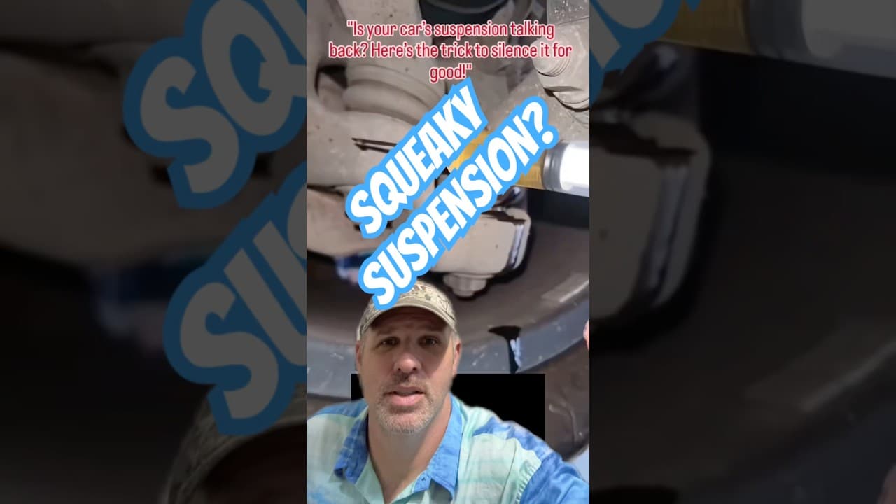 SQUEAKY Suspension Hack!   #mechanic #tools #cars