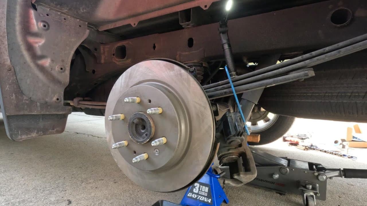2021 Silverado 1500 rear brakes