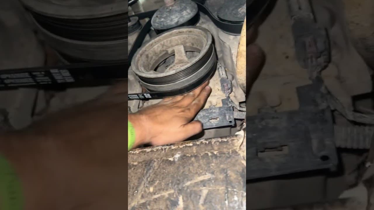 How to install A/C belt on 2010 Chevy Silverado with a 5.3