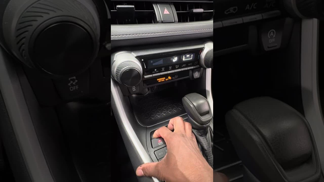 Toyota RAV4  2019-2024 Enabling Rear Brake Service mode
