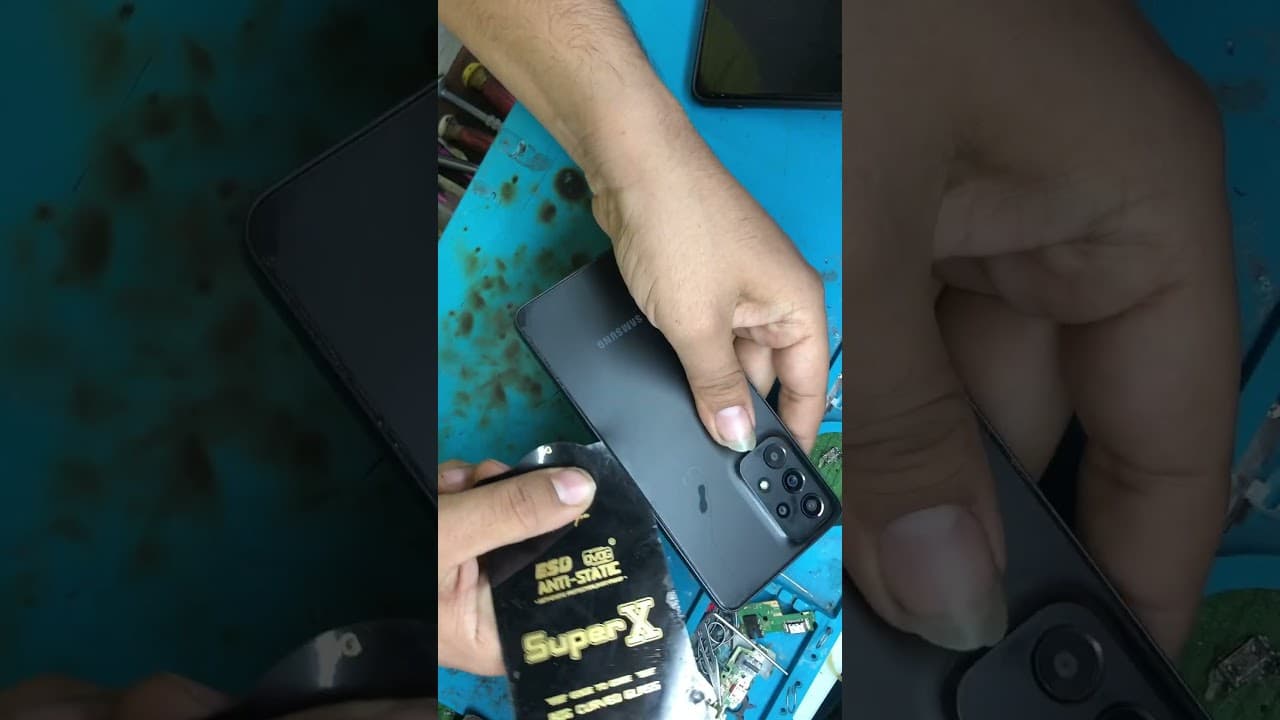 Samsung A33 5g back panel remove