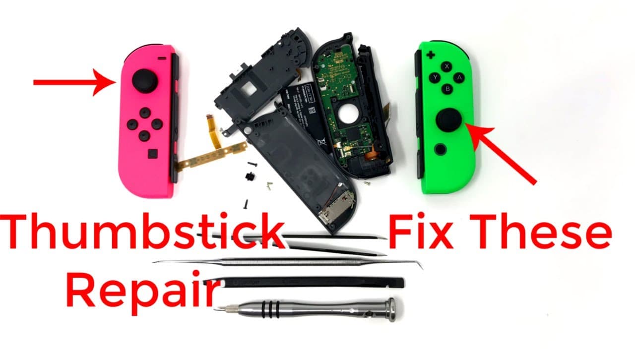 Nintendo Switch Joy Con Stick Fix - No More Analog Drift