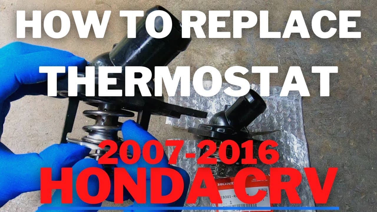 How To Replace Thermostat 2007-2016 Honda CRV