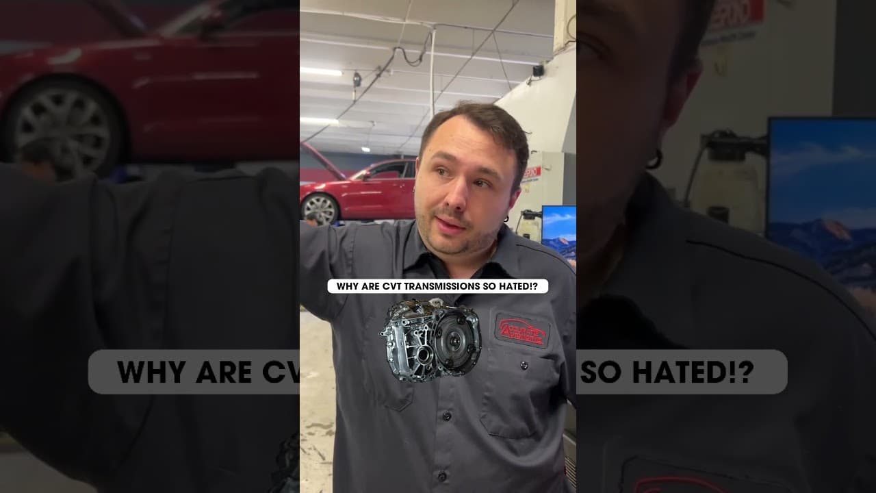 Why Does Everyone Hate CVT Transmissions? 🤔