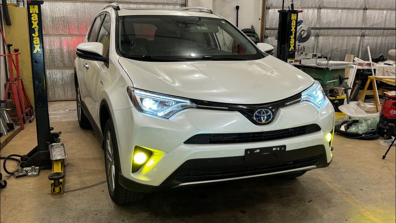 🔧 2016-2018 Toyota RAV4 Hybrid transmission fluid change and rear differential fluid change