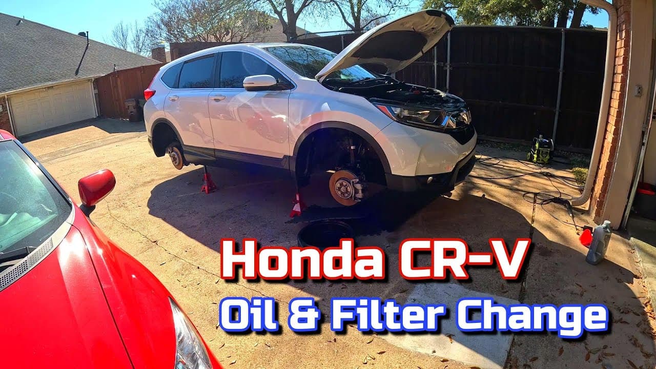 2017+ Honda CR-V 1.5L Oil & Filter Change | How-To
