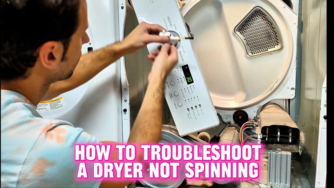 How to Troubleshoot a Dryer not Spinning/Running - LG