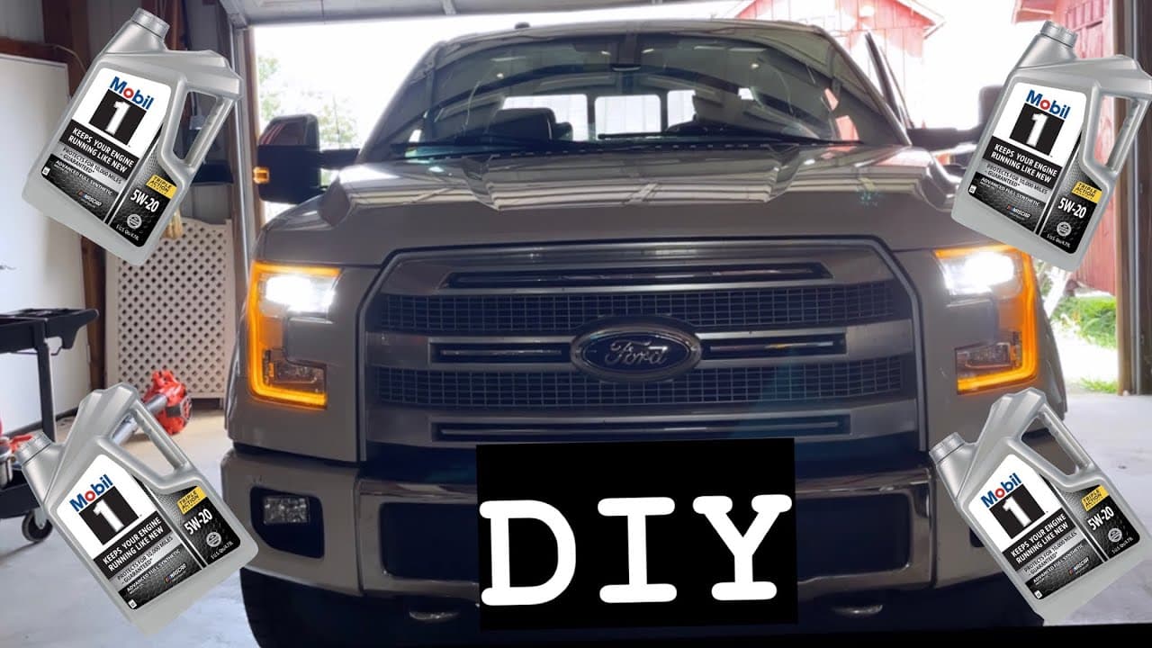 Easy DIY Oil Change - 5.0 Coyote V8 F150 (13th Gen 2015-2020)
