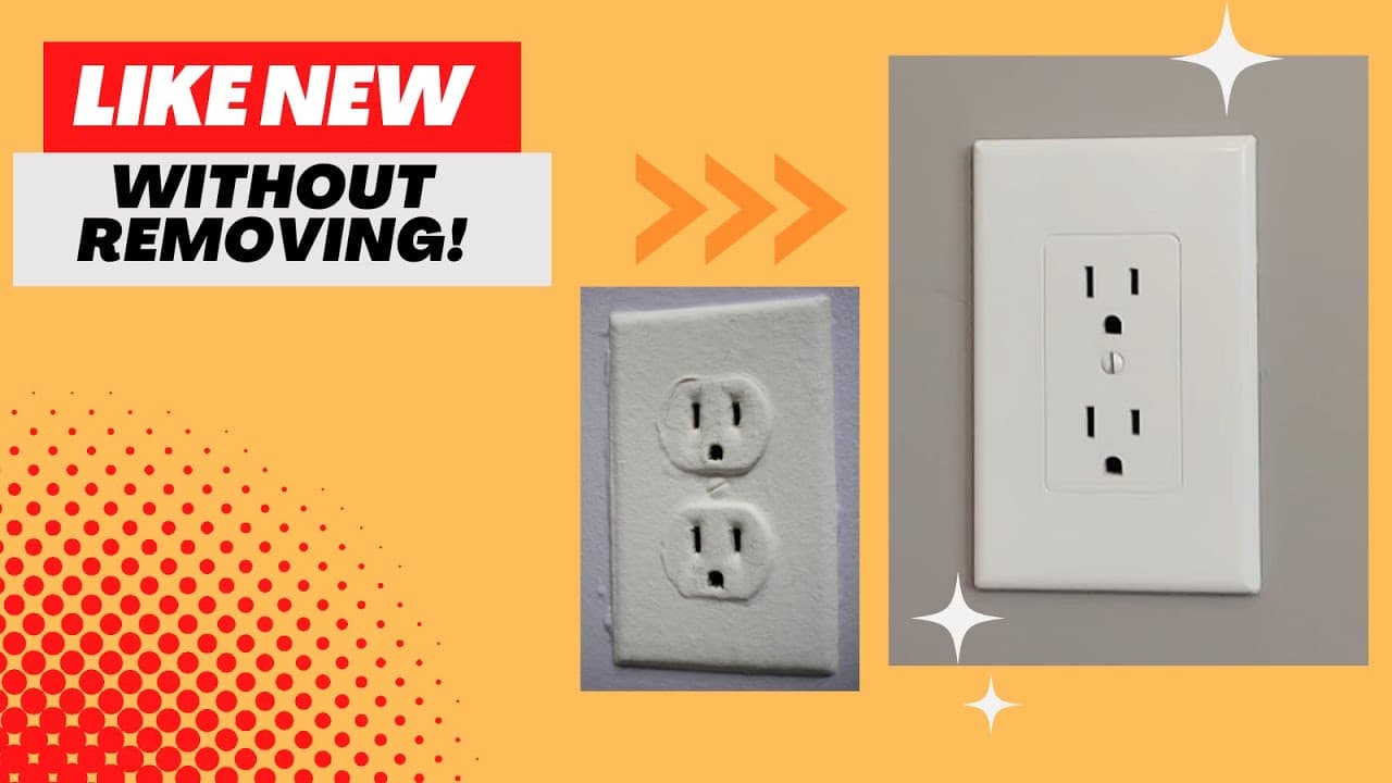 Outlet Color Change Hack Without Removing Outlet