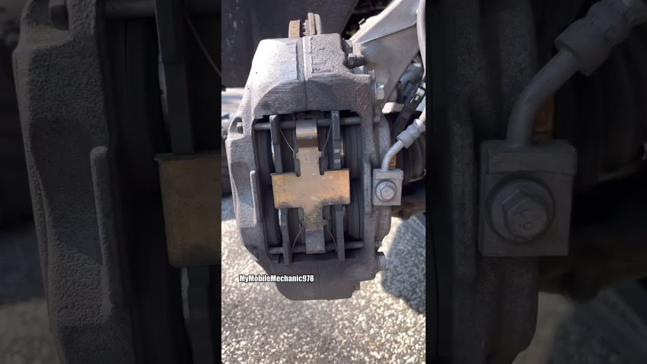 2024 Chevy Silverado front brake replacement #automobile #automechanic #mechanic #diy