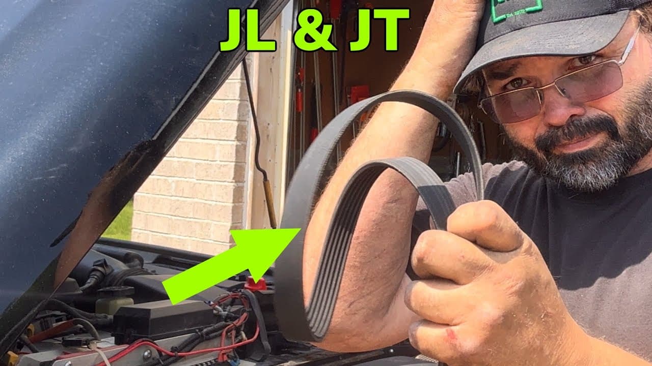 Replacing the Jeep Wrangler JL's Belt... Here's What You Need to Know!
