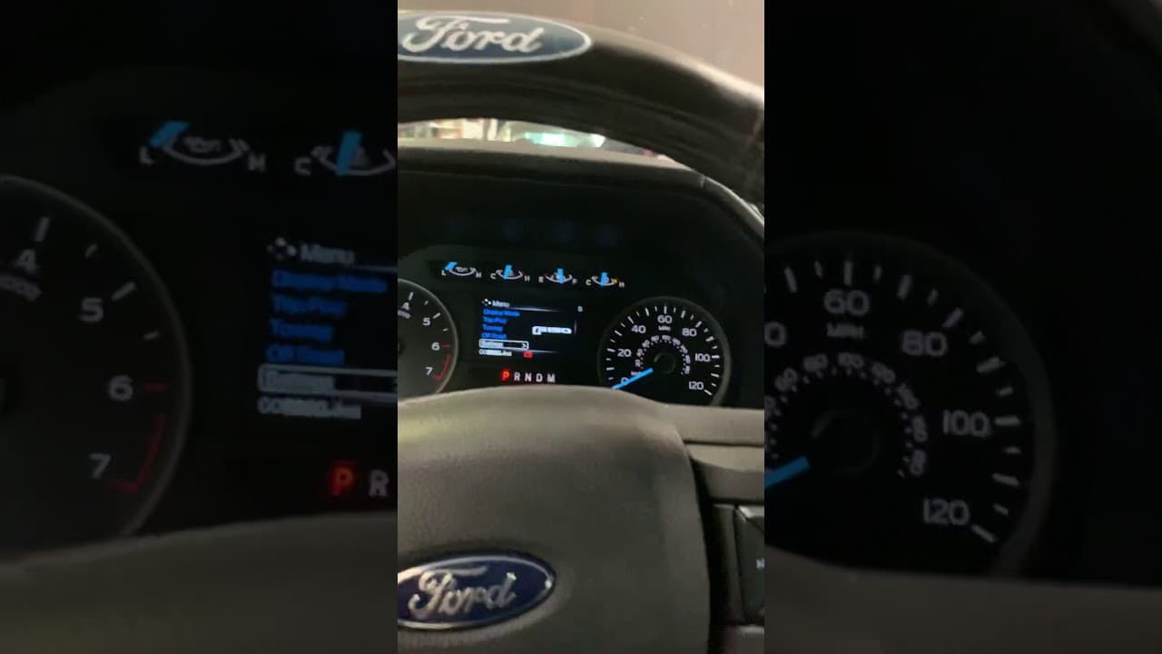 2018 Ford F-150 Reset oil change required light