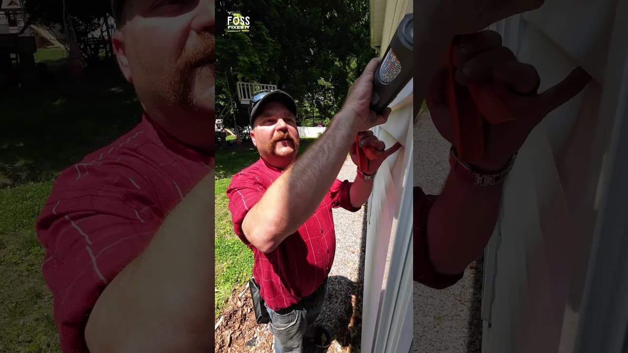 How to Caulk a Window