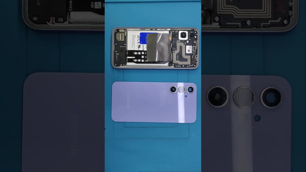 SAMSUNG GALAXY A54 5G BACK PANEL REPLACEMENT | HOW TO CHANGE SAMSUNG A54 5G BACK PANEL #shorts #how