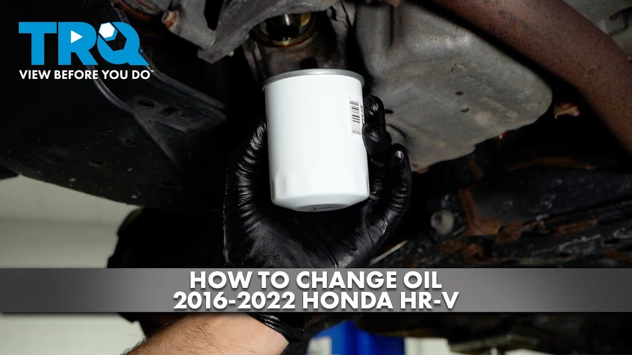 How to Change Oil 2016-2022 Honda HR-V