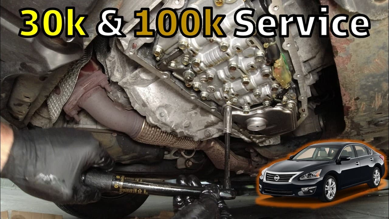 How to Change CVT Automatic Transmission Fluid for a Nissan Altima (2013-2018)
