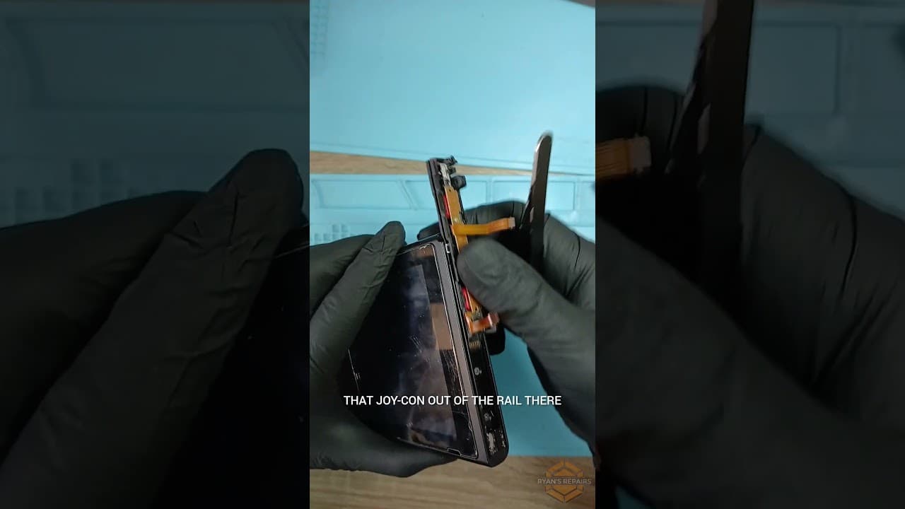 How to remove a broken joycon from your Nintendo Switch #joycon #repair #repairnotreplace