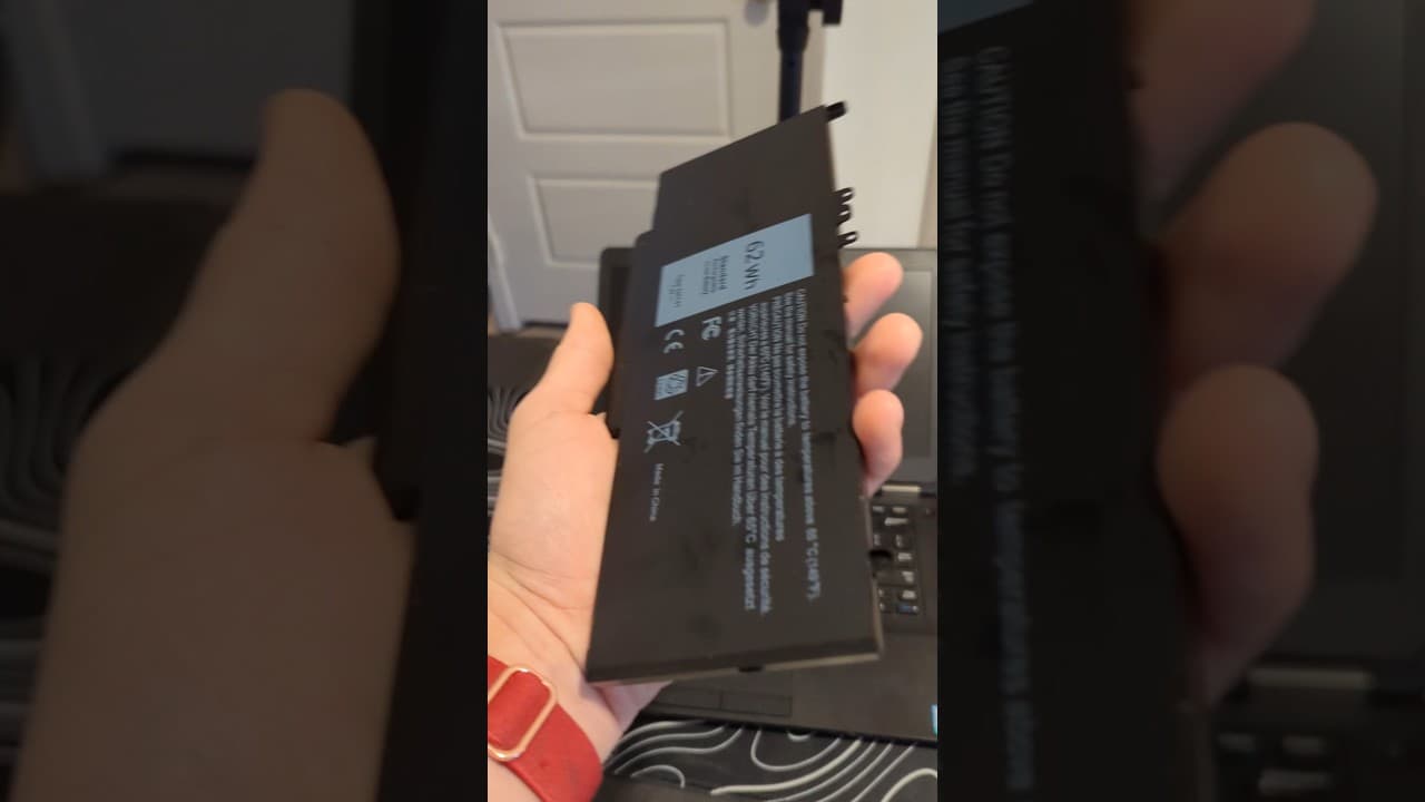 Dell Battery replacement #computer #dell